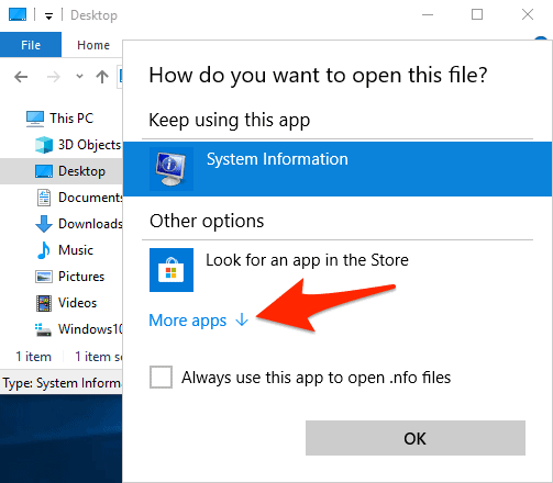 hộp thoại mở tệp trong windows 10