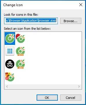 thay đổi icon windows